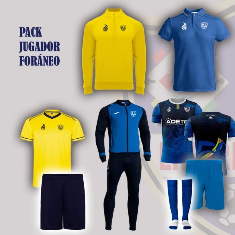 PACK JUGADOR FORÁNEO LINARES C.F.