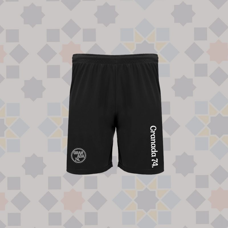 PANTALON CORTO NEGRO C.P. GRANADA 74